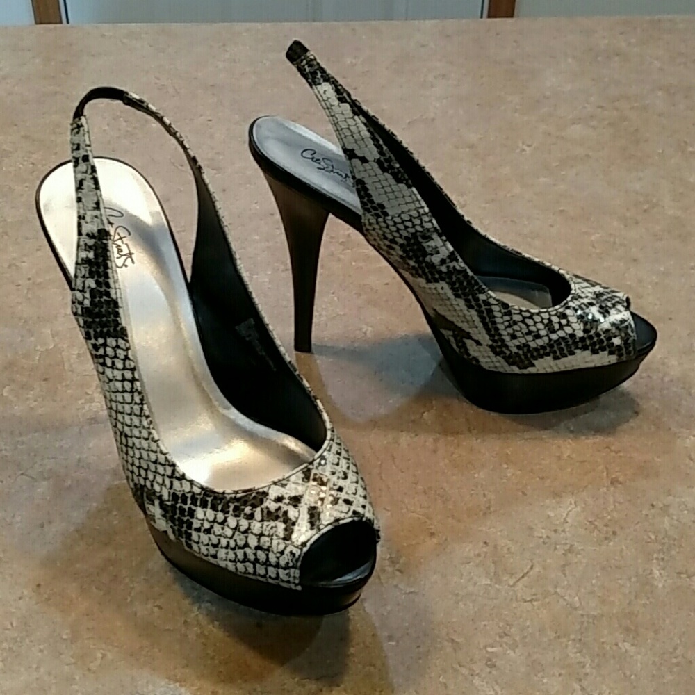 City Streets New platform slingback